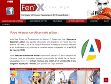 Tablet Screenshot of fenxcourtage.com